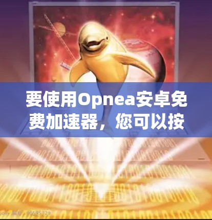 要使用Opnea安卓免费加速器，您可以按照以下步骤操作