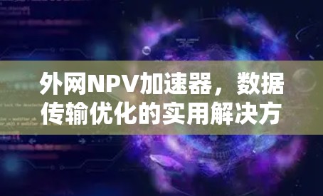 外网NPV加速器,数据传输优化的实用解决方案