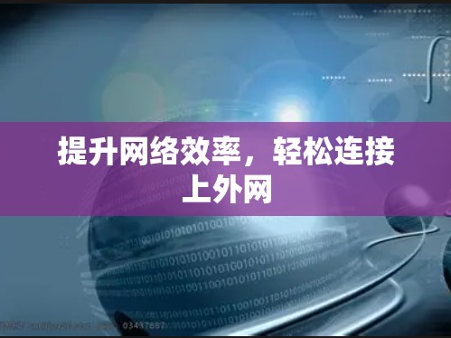 提升网络效率,轻松连接上外网