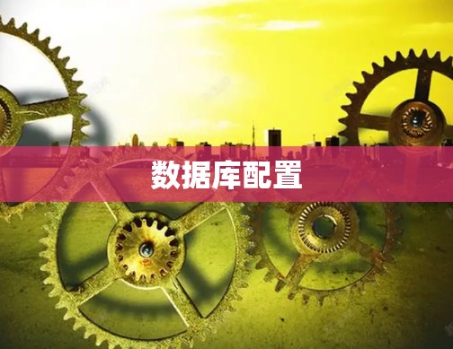 数据库配置 数据库配置