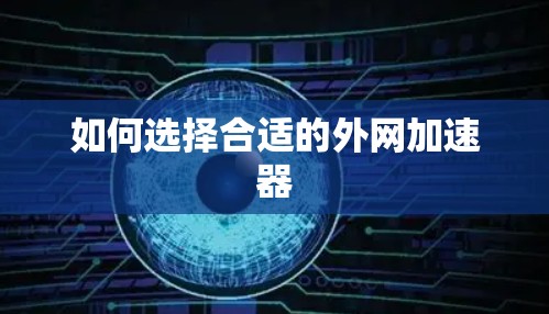 如何选择合适的外网加速器